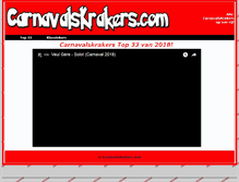 Tablet Screenshot of carnavalskrakers.com
